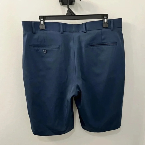 Slazenger Lightweight Golf Shorts navy Mens 36 10" Inseam Stretch Athletic - Picture 2 of 4